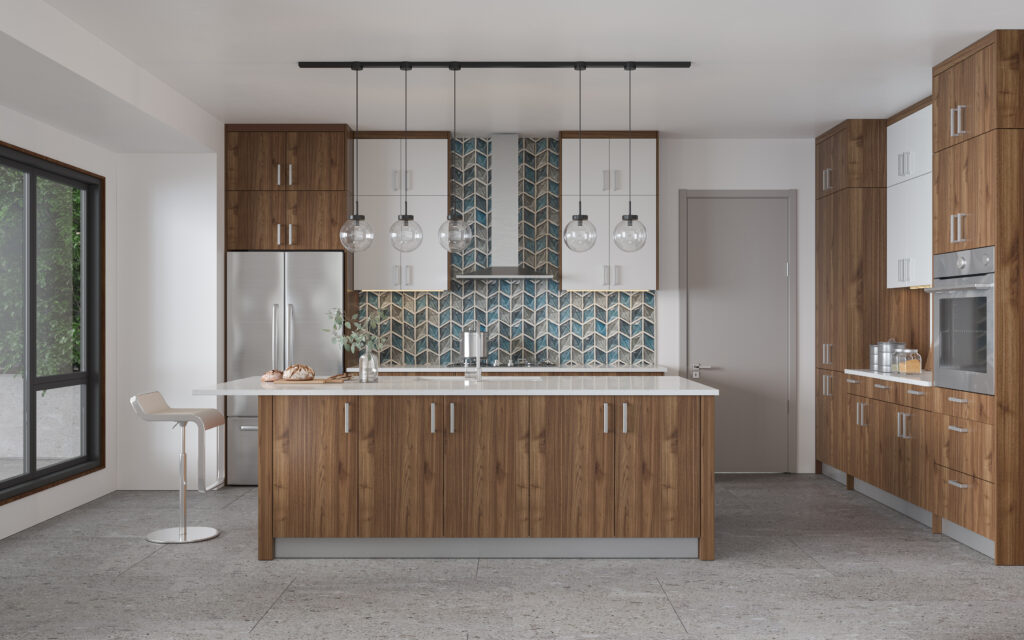 Walnut kitchen