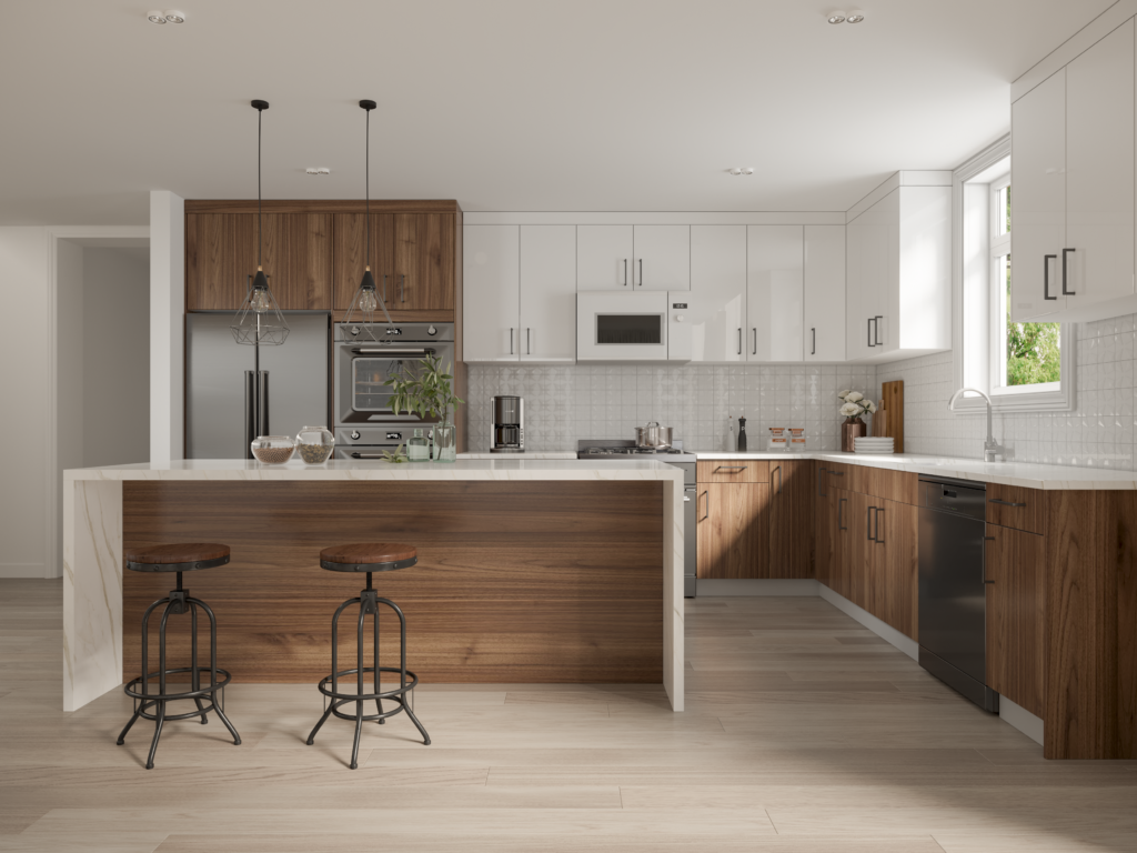 Walnut kitchen