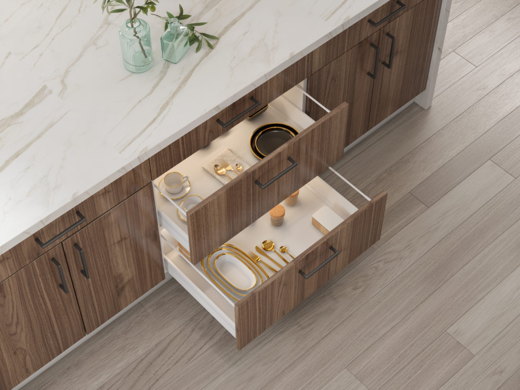 Walnut kitchen