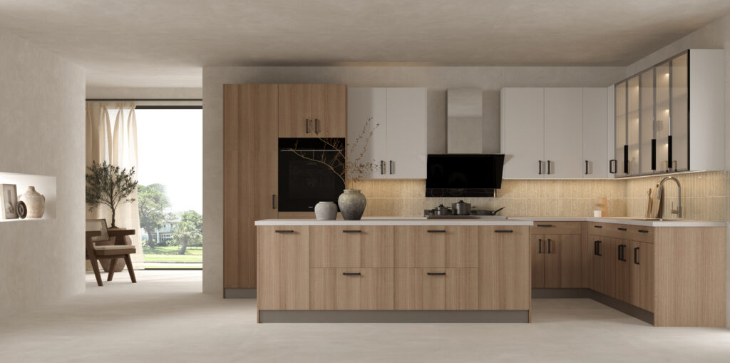 Walnut Light kitchen 1