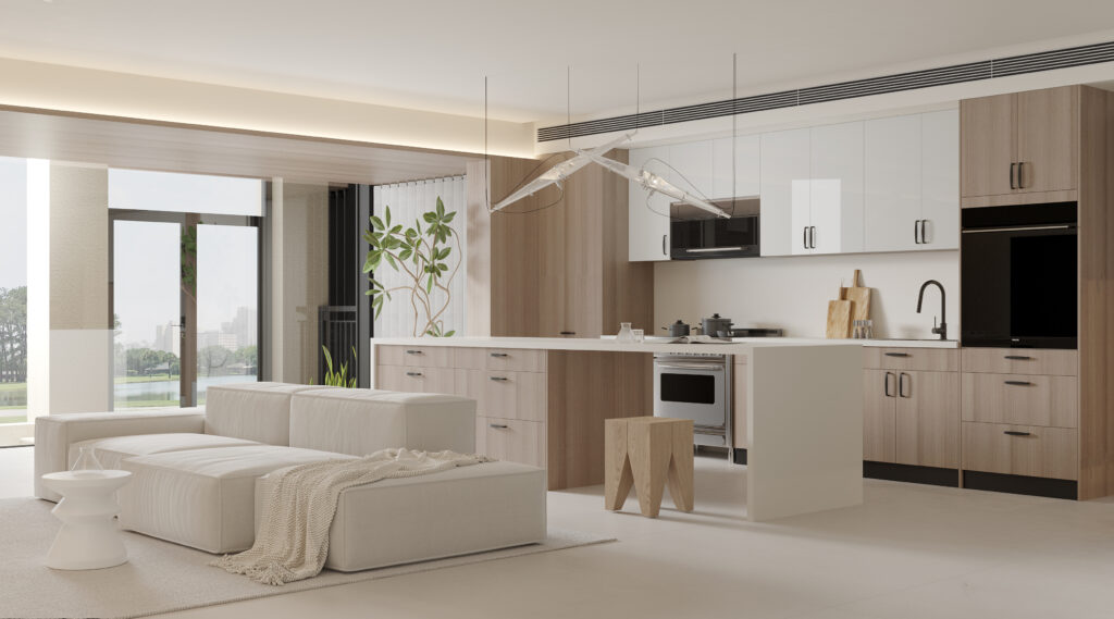 Walnut Light kitchen 2